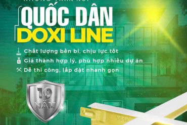 DOXI LINE – Khung trần nổi Quốc Dân | Bền bỉ, giá hợp lý, dễ thi công